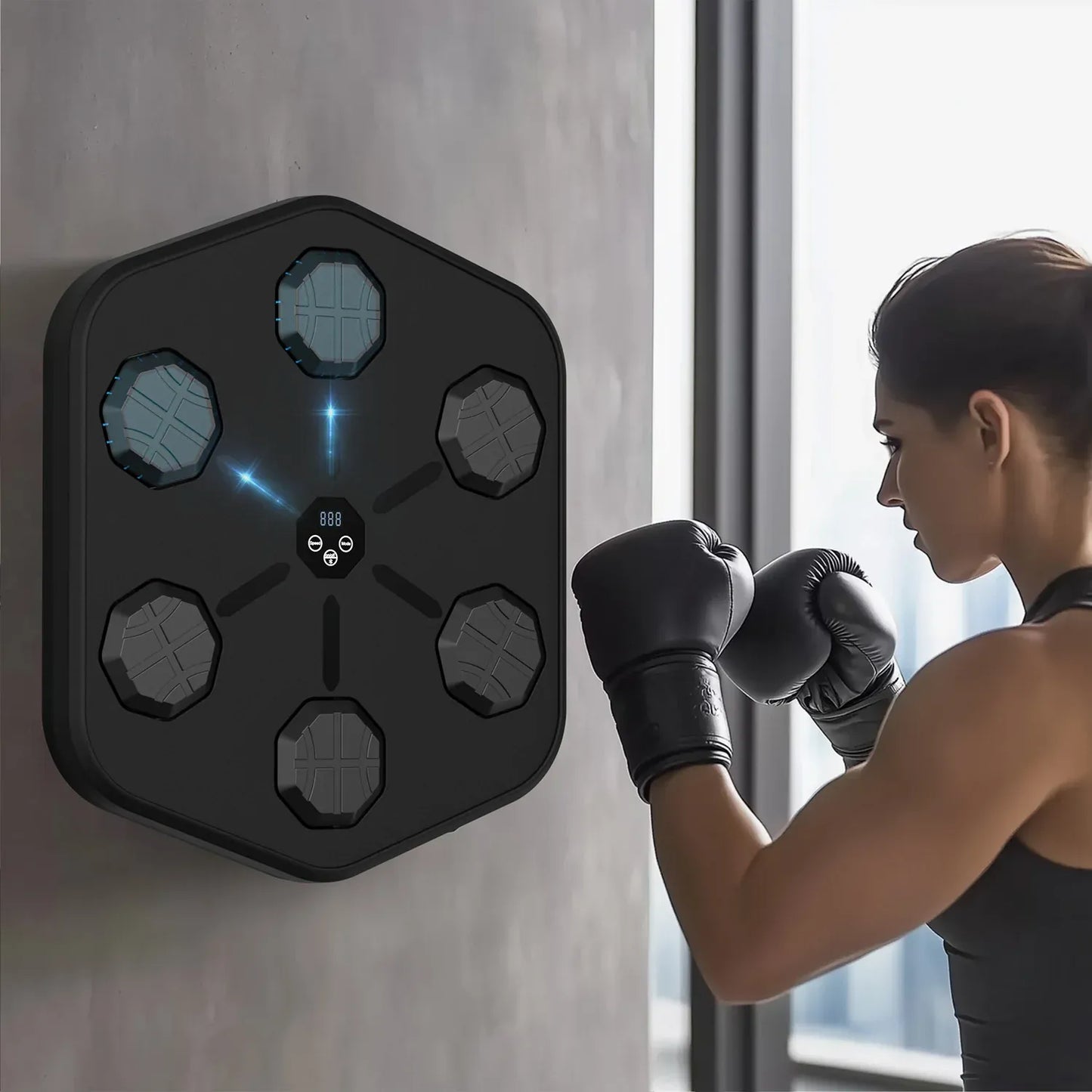 Máquina de boxeo musical