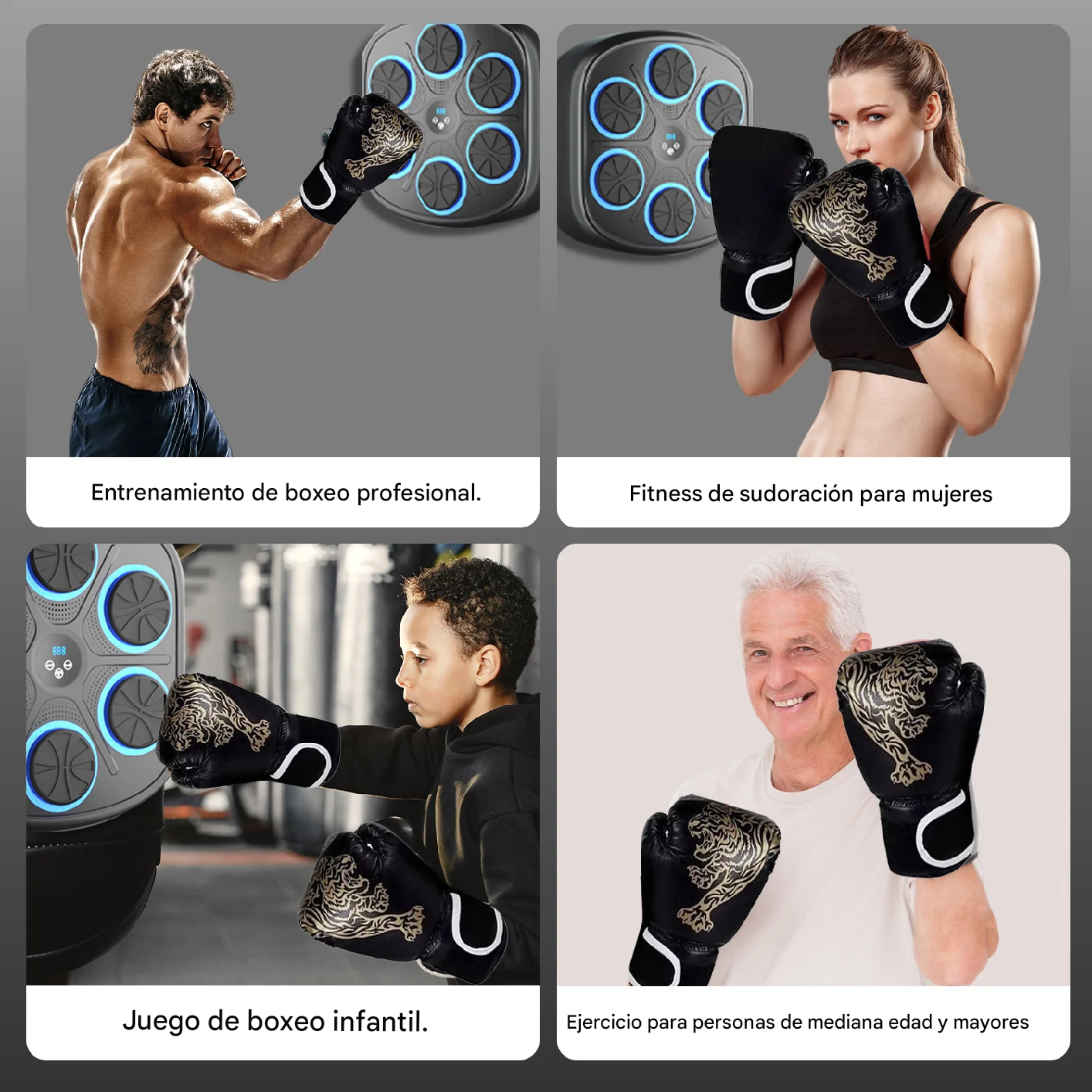 Máquina de boxeo musical