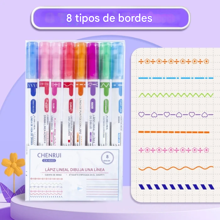 Bolígrafo Con Borde Mágico LíneaPop®