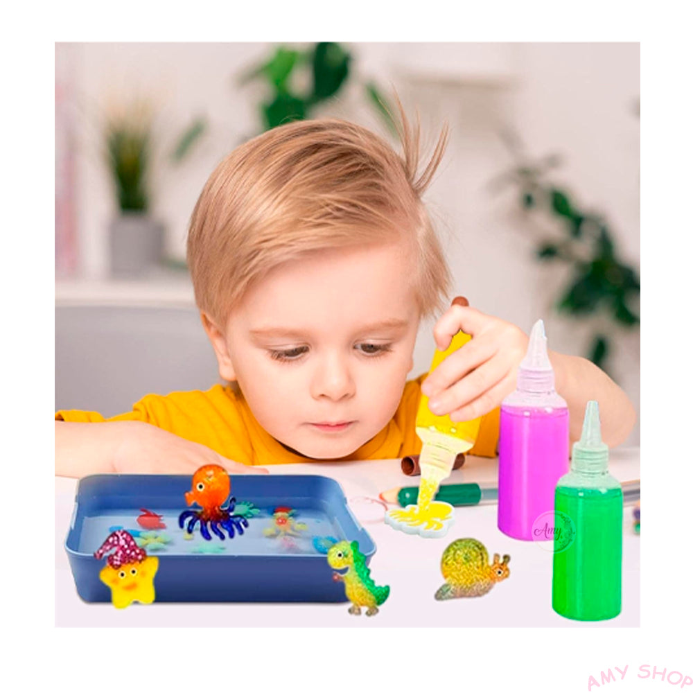 Kit Mágico de Figuras de Gel en Agua