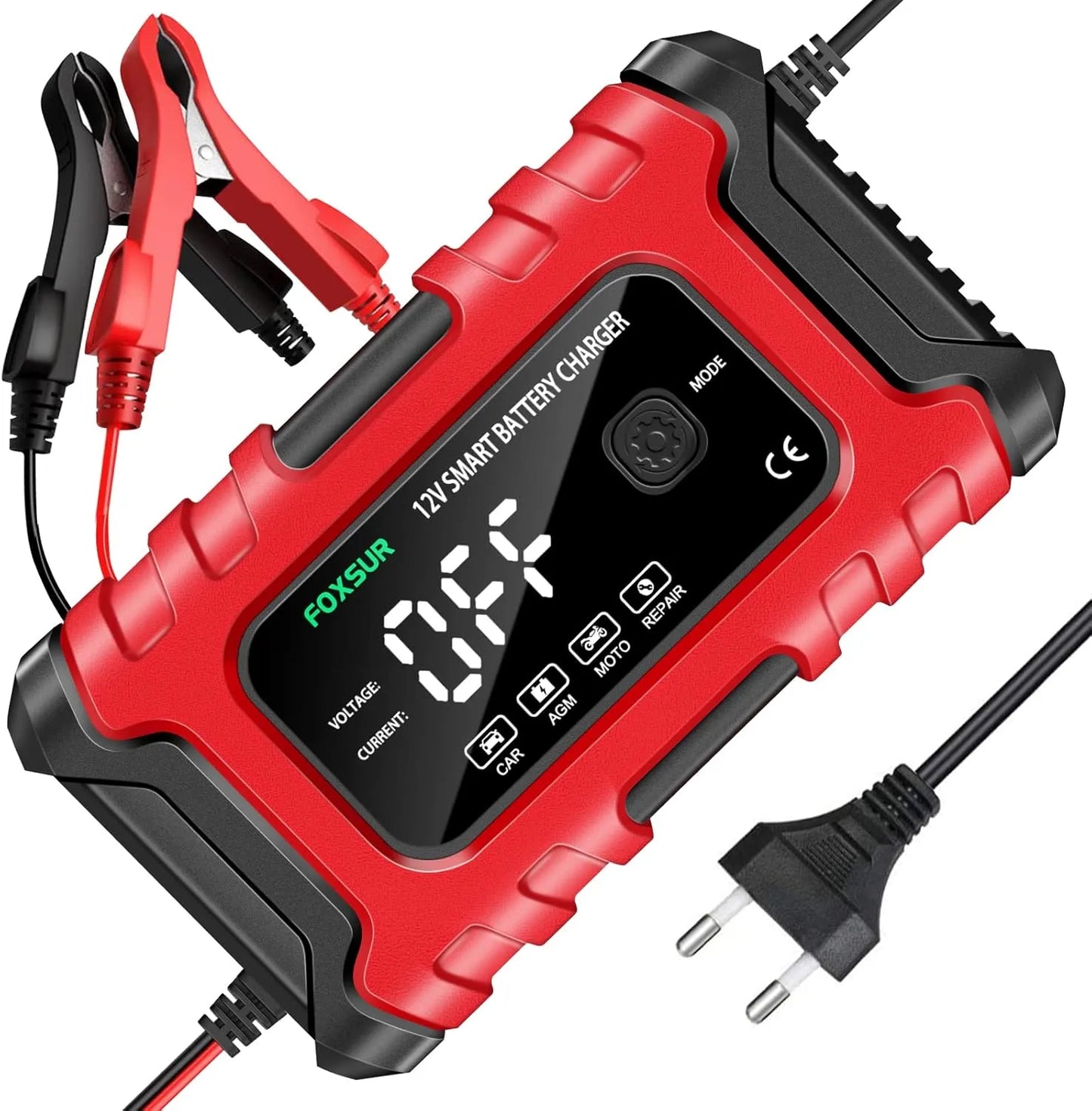 Cargador Industrial Para Baterías de Carro Y Moto