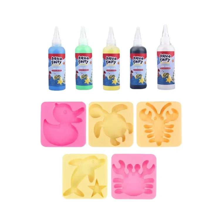 Kit Mágico de Figuras de Gel en Agua