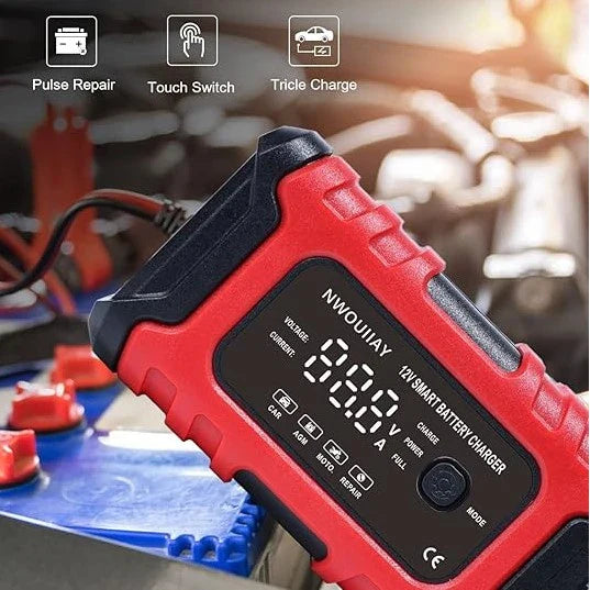 Cargador Industrial Para Baterías de Carro Y Moto
