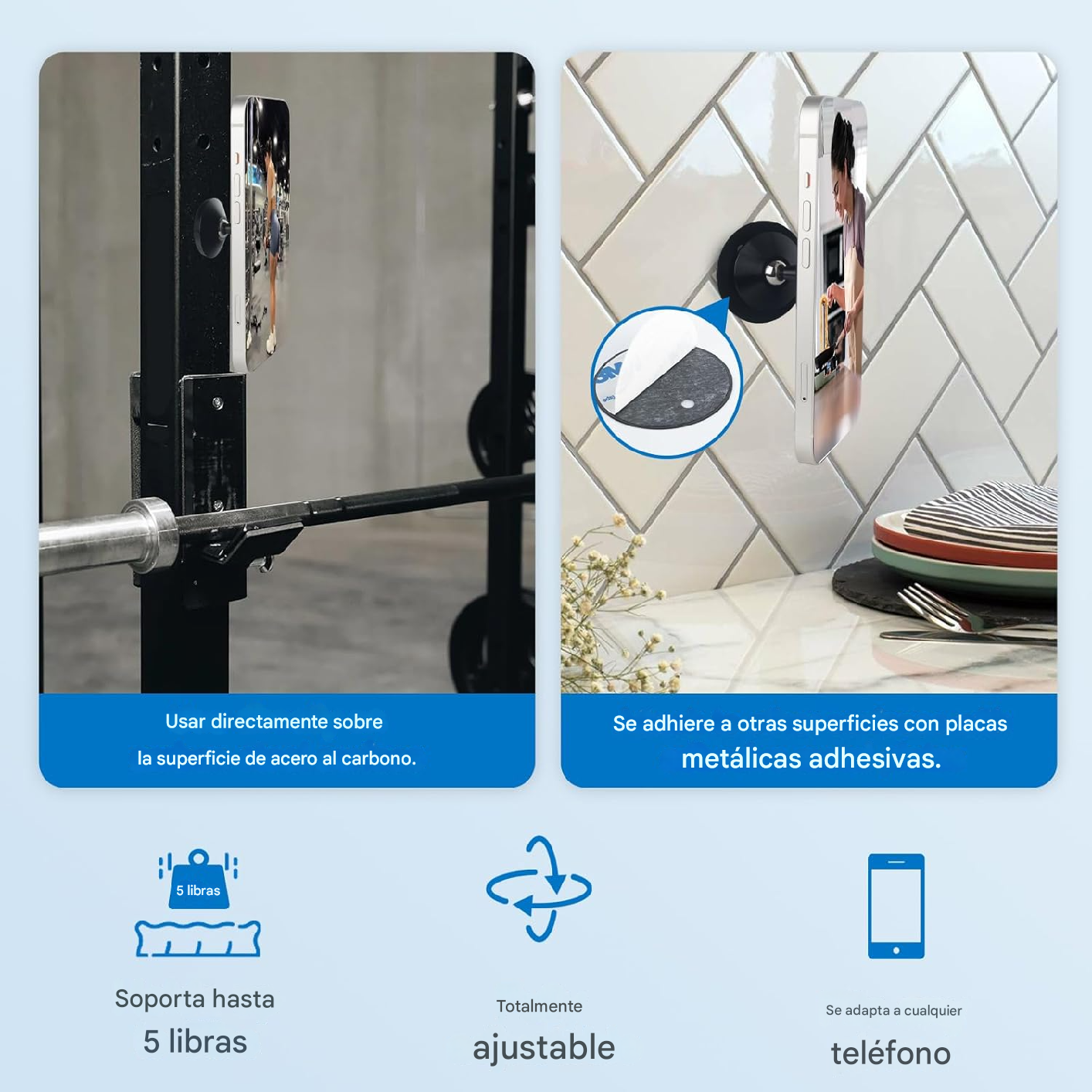 Magneto™ Soporte Magnético Ultraresistente para Celular