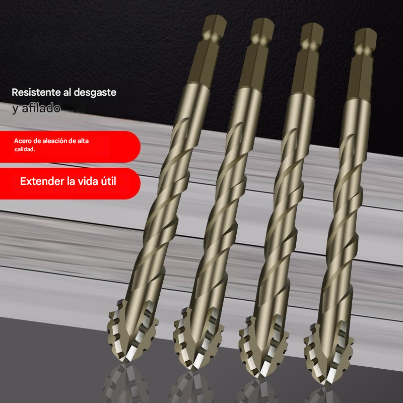 Juego de brocas y machos de roscar con revestimiento de titanio de alto rendimiento Titan™