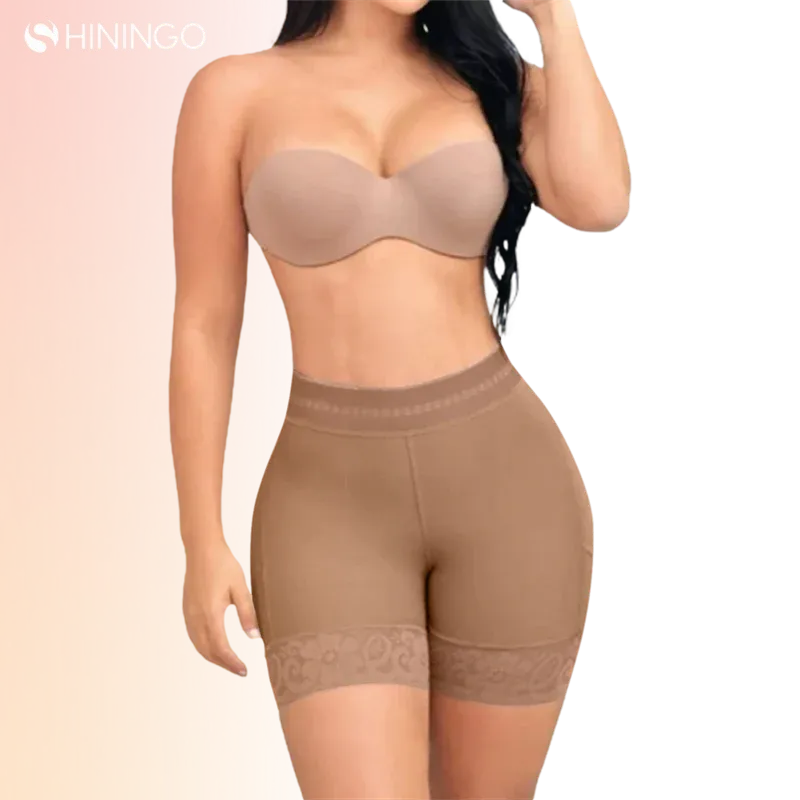 Panty de Compresión Curvella®: Levanta Cola Tipo Short Cachetero