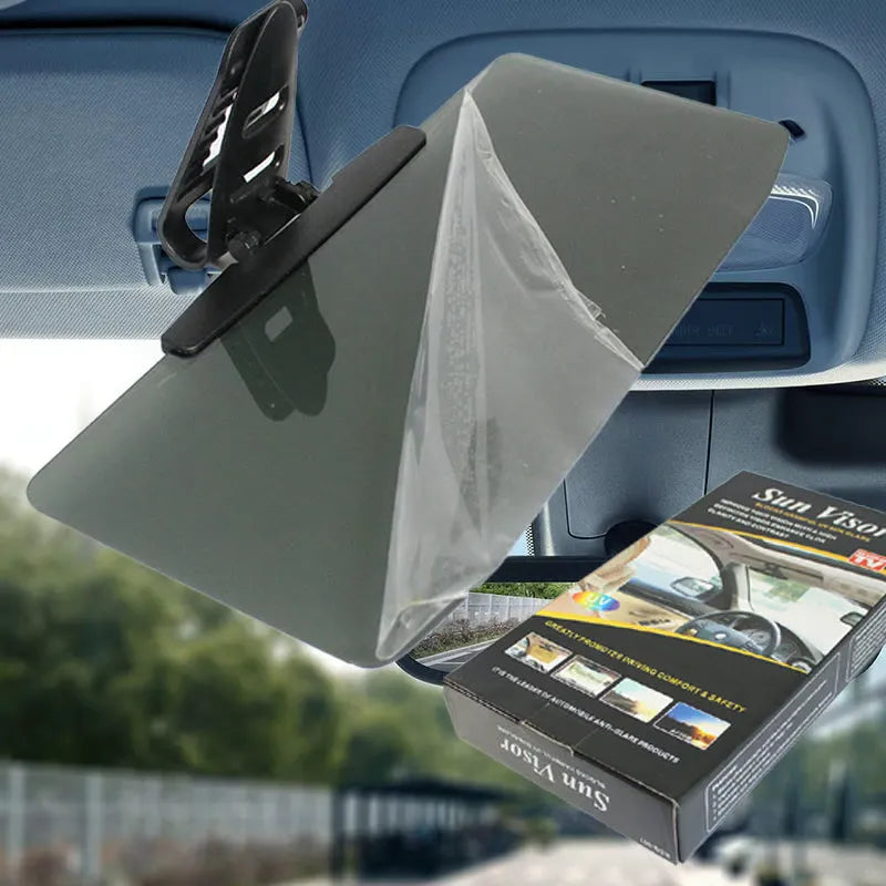 Parasol para coche con protección antideslumbrante polarizada