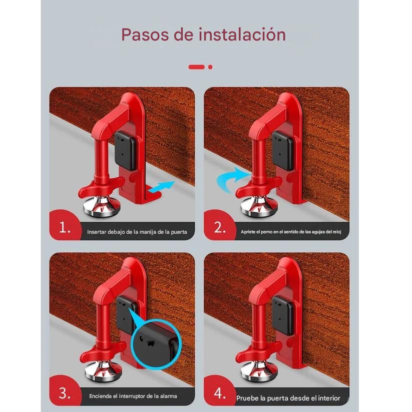 Cerradura de seguridad para puertas Guardix®