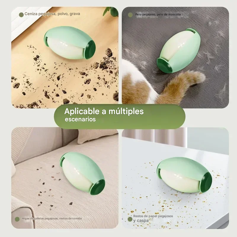 Recolector de pelos de mascotas reutilizable