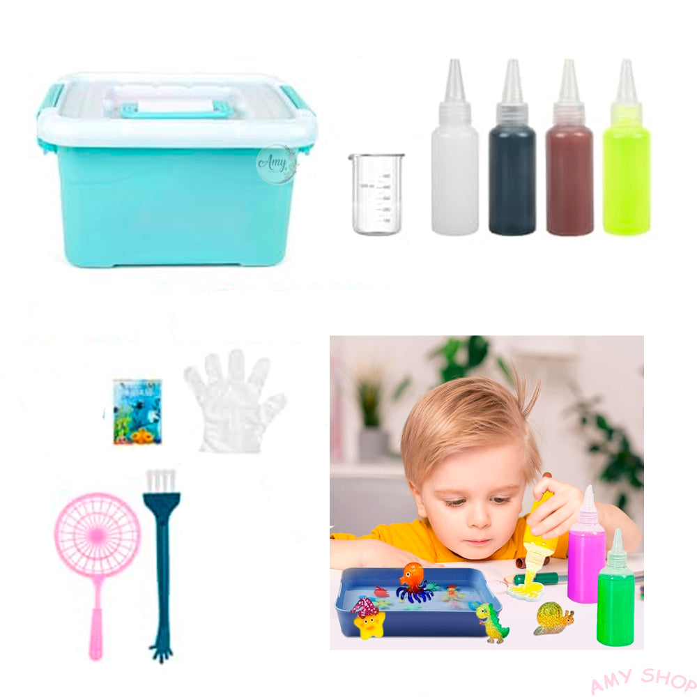 Kit Mágico de Figuras de Gel en Agua