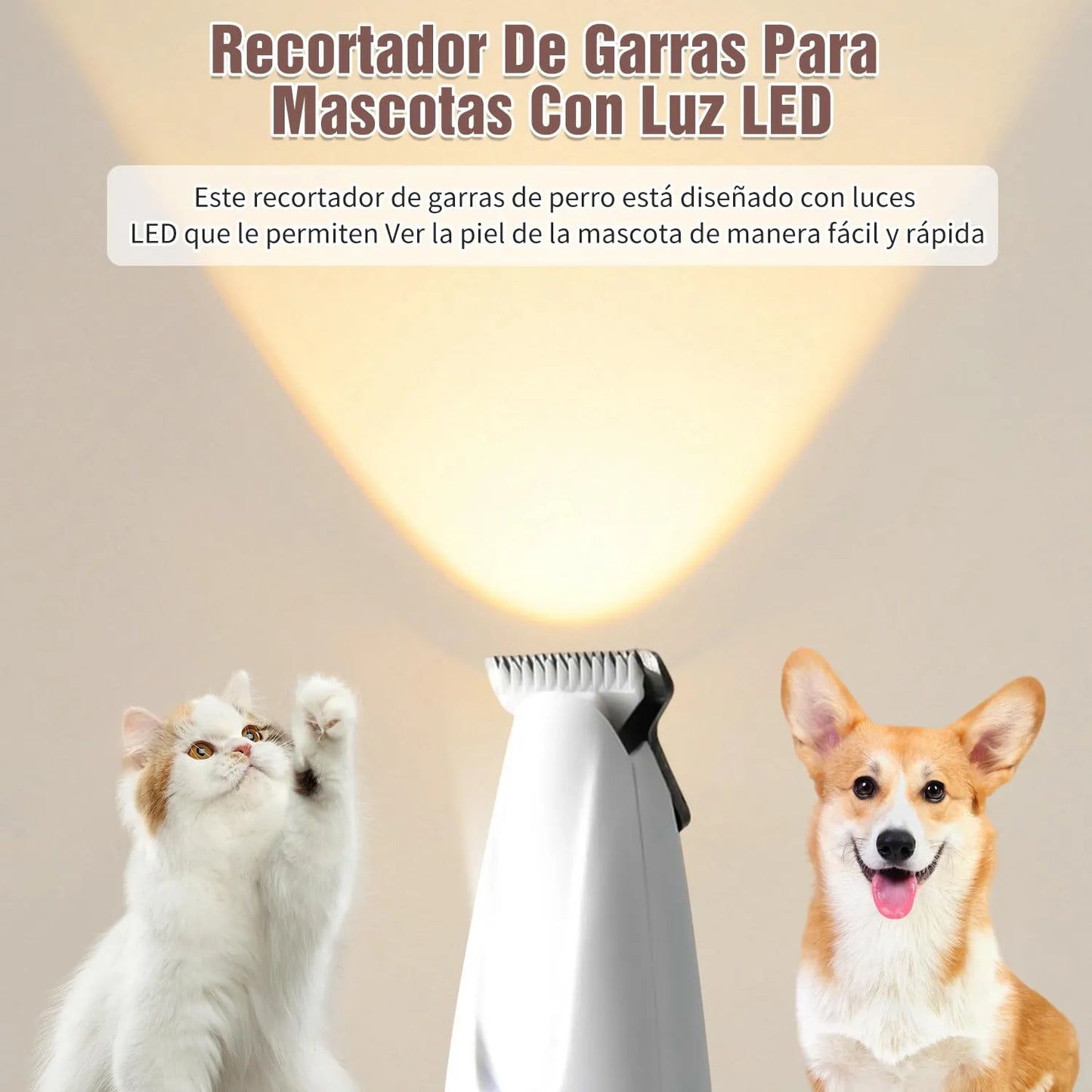 Rasuradora de microprecisión para mascotas