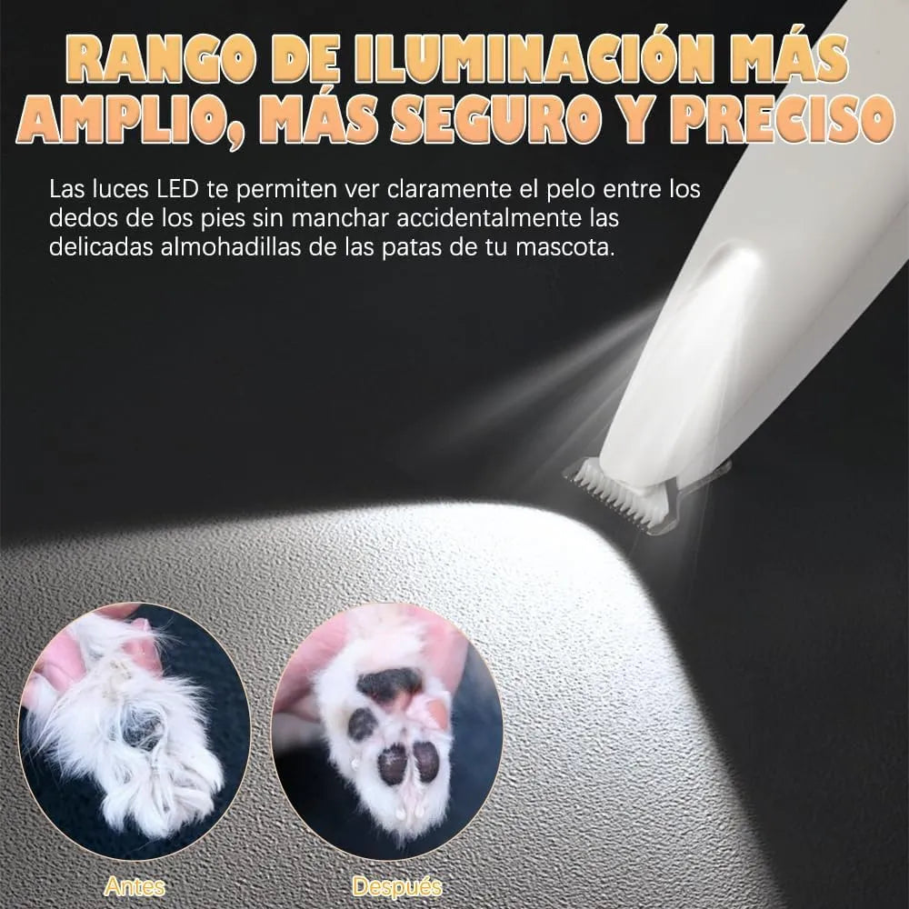 Rasuradora de microprecisión para mascotas