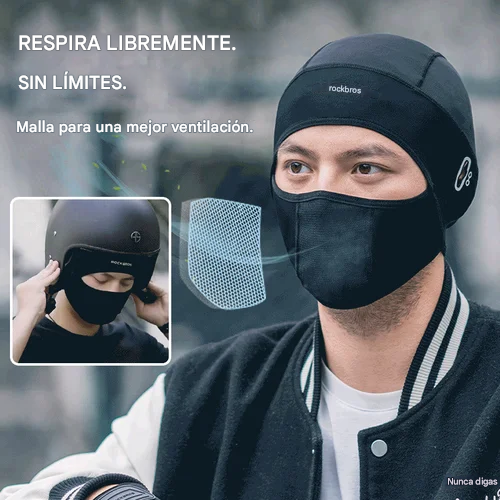 Pasamontañas FresCool®: Protección Facial de Seda de Hielo