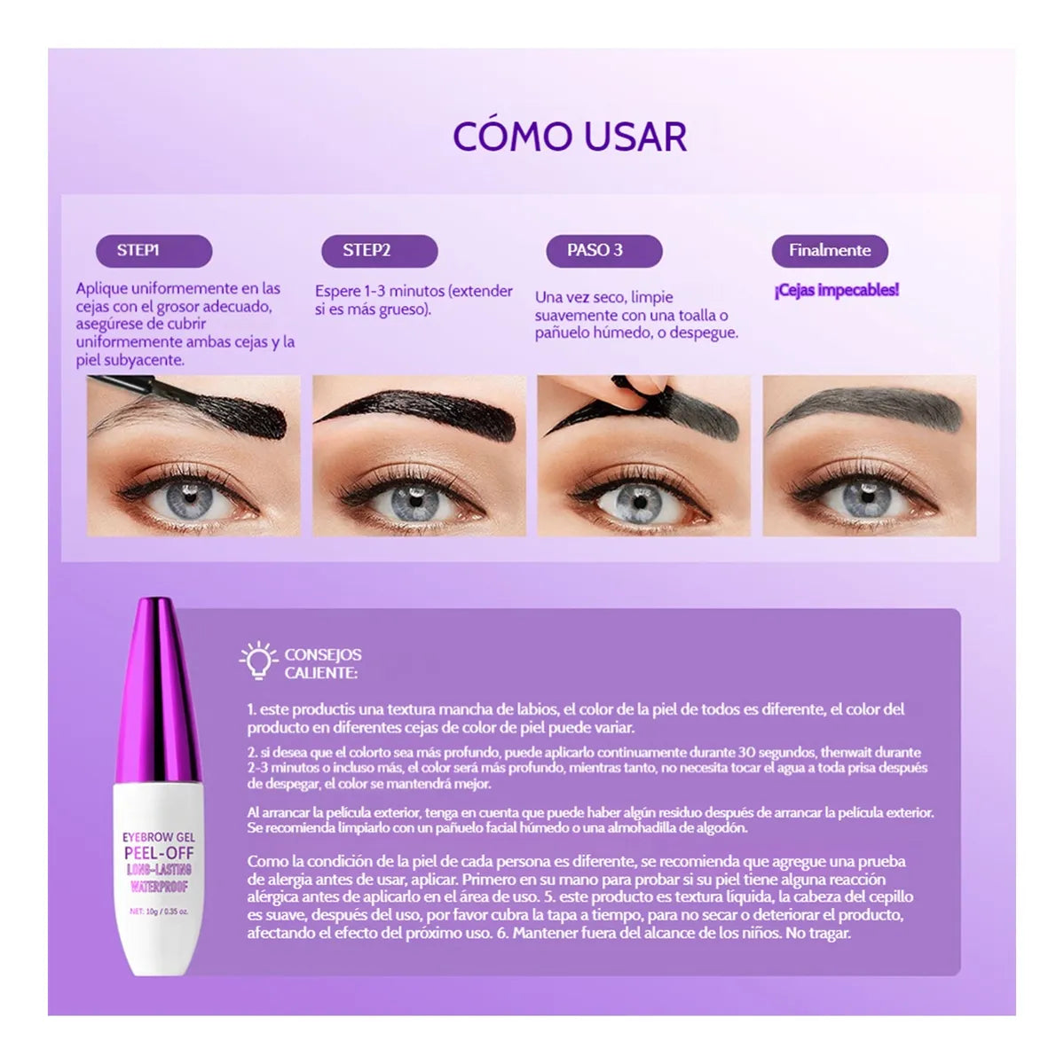 ¡SUPER OFERTA BrowFix Pro®!: Cejas definidas, Doble impacto. (x2 Frascos)