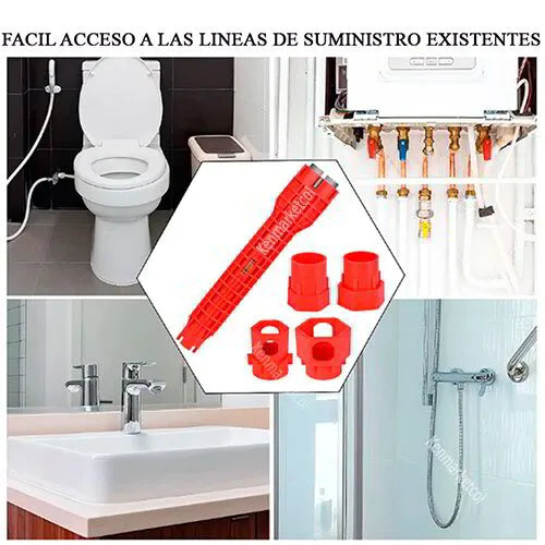 Llave 8 En 1 Multifuncion Para Griferia