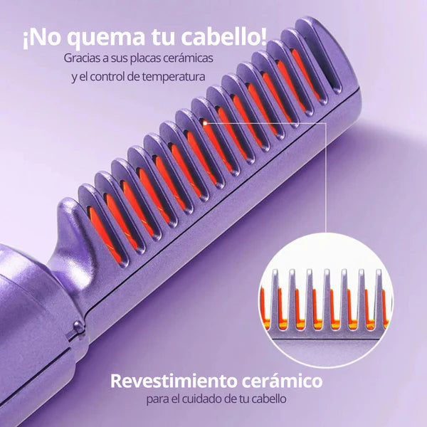 Peine Alisador Portátil Recagable