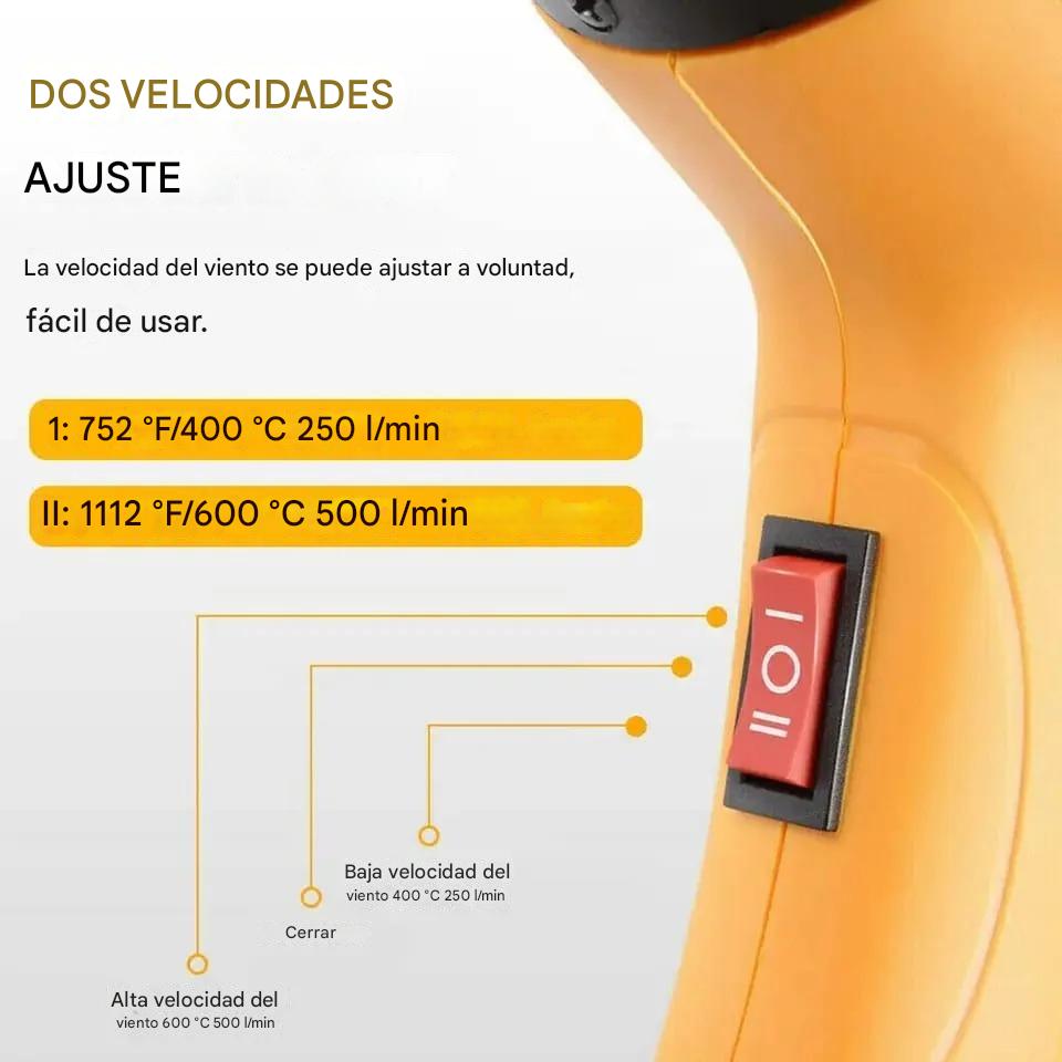 Maquina De Calor Gbos De 2000w