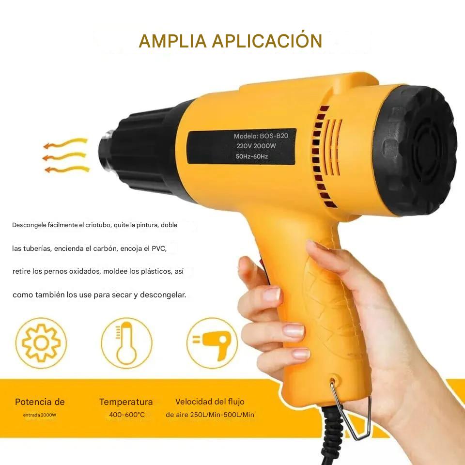 Maquina De Calor Gbos De 2000w