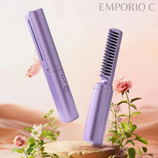 Peine alisador de cabello inalámbrico 5 en 1
