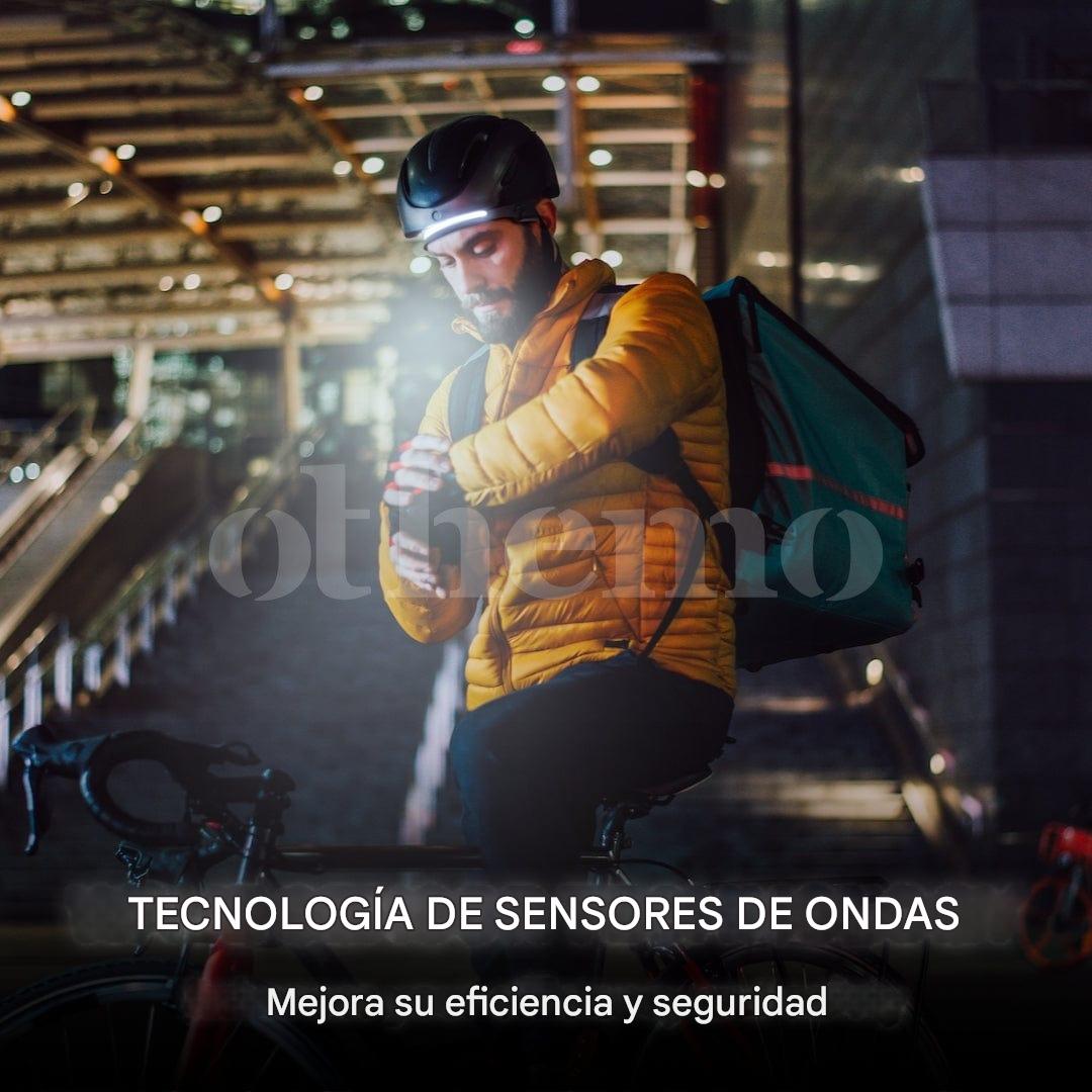 Linterna frontal LED 230° con sensor (Equipada con todo lo mostrado, 100% original)