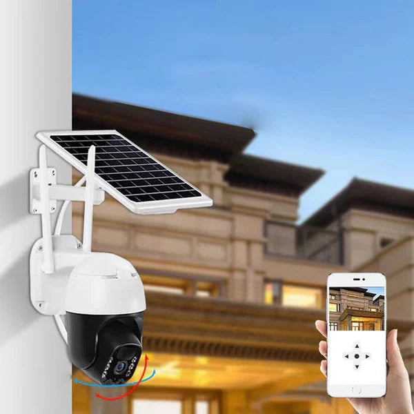 Cámara Exterior Solar Ip Wifi 1080 Profesional HD