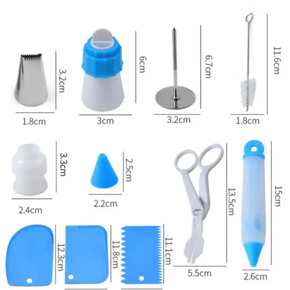 Kit Profesonal De Pasteleria y Reposteria x 66 Piezas