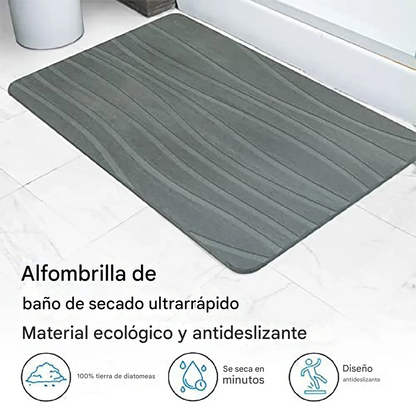 Tapete Piedra Diatomita Ultra Absorbente