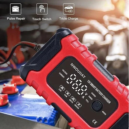 Cargador Industrial Para Baterías de Carro Y Moto