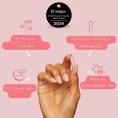Probiotico Femeníno eliminador de olores Intimax®