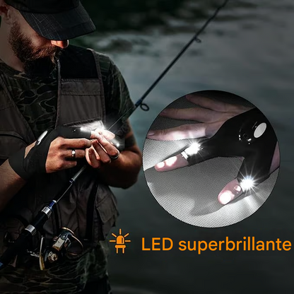 Guantes Impermeables con Linterna LED