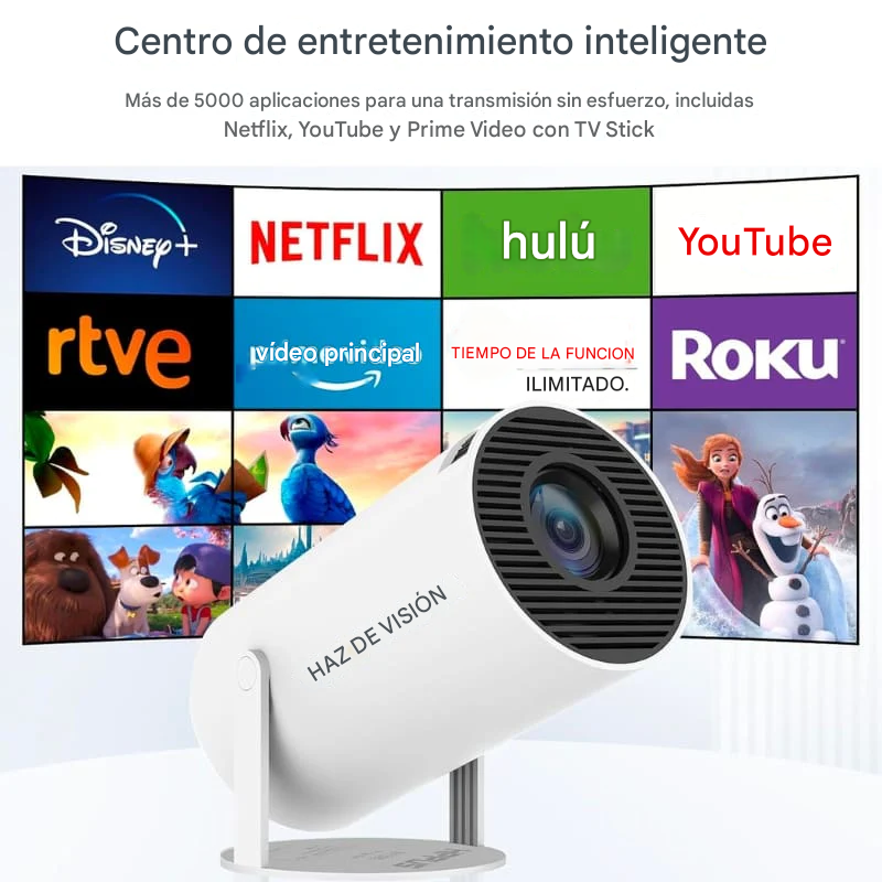 Proyector Vision PRO™: Experiencia de Teatro en Casa