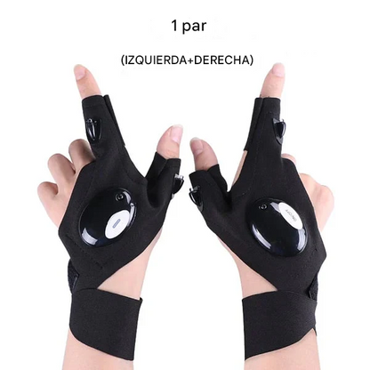 Guantes Impermeables con Linterna LED