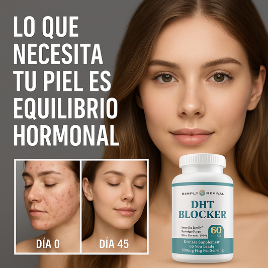 Block-DHT®: Adios al acné hormonal y recupera la seguridad que mereces.