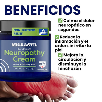 CREMA MIGRASTIL® - Alivia el Hormigueo y la Neuropatía al instante (Oferta 2X1)
